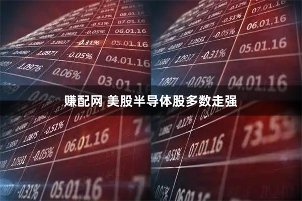 赚配网 美股半导体股多数走强