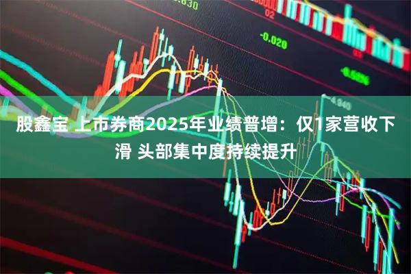股鑫宝 上市券商2025年业绩普增：仅1家营收下滑 头部集中度持续提升